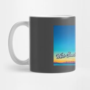 White Sands sunrise Mug